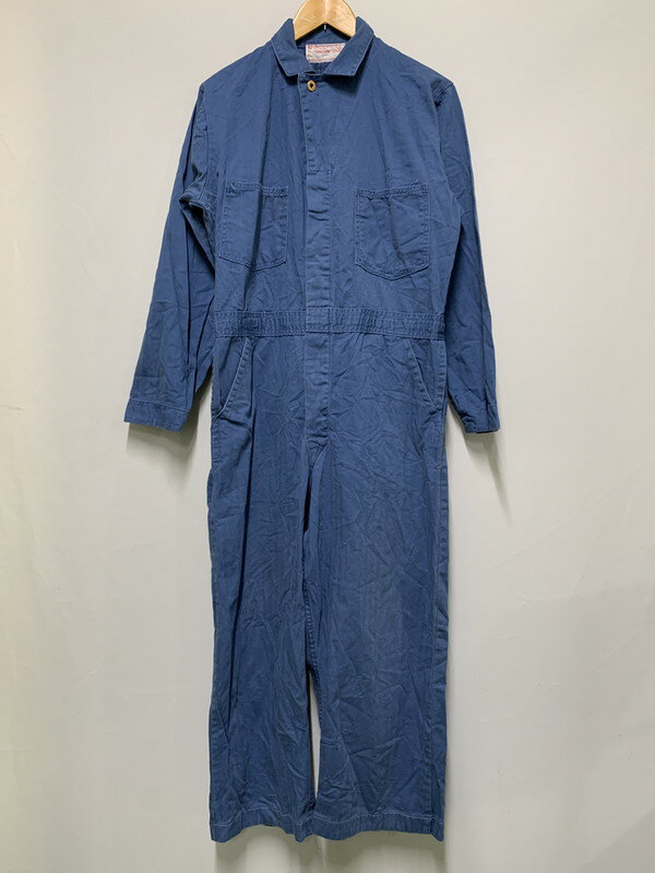 【中古品】【メンズ】 UNIVERSAL OVERALL ユニバーサル オーバーオール 50S ヘリンボーンツイル オールインワン 50年代 ヴィンテージ つなぎ 157-251109-em-24-min サイズ：42 カラー：ブルー 万代Net店