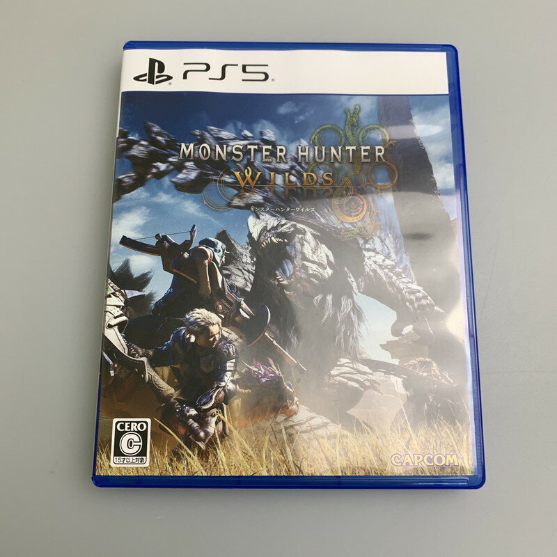 【中古品】 モンスターハンターワイルズ - PS5 ゲームソフト テレビゲーム プレステ 026-251111-em-04-min 万代Net店