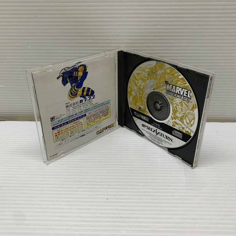 万代Net店の【現状渡し品】 SS マーブル・スーパー・ヒーローズ カプコン 格闘ゲーム 全年齢対象 帯付き 023-260124-AS-5-min 万代Net店｜アングル3