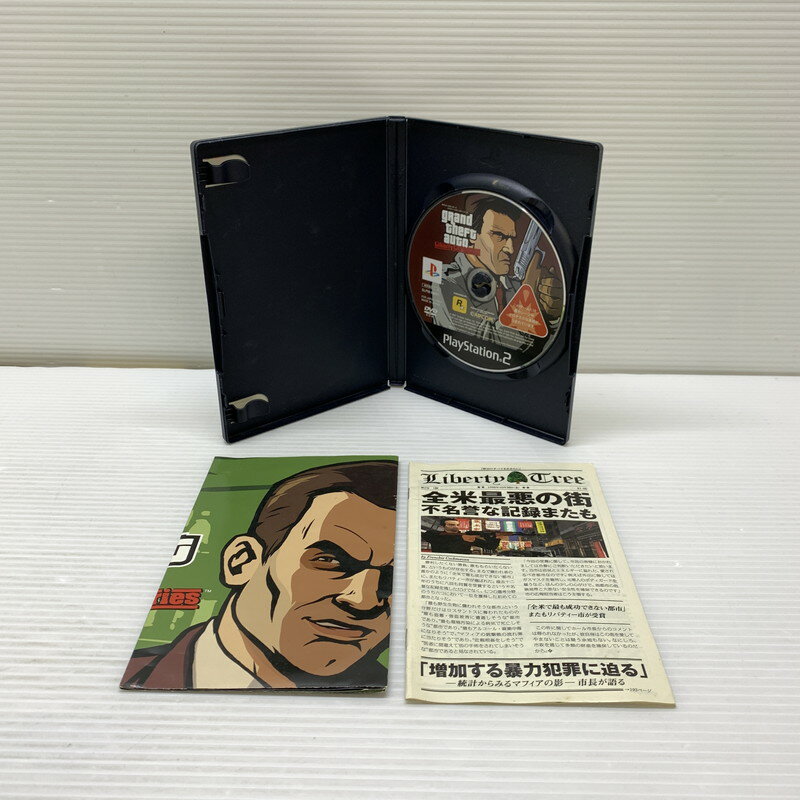 【現状渡し品】 PS2 グランド・セフト・オート・リバティーシティ・ストーリーズ Best Price! ロックスター アクションゲーム CERO:Z 023-260201-AS-3-minH 万代Net店 3