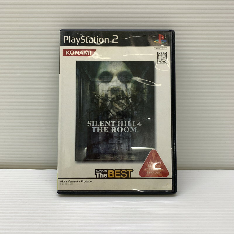 【現状渡し品】 PS2 SILENT HILL 4 THE ROOM The BEST サイレントヒル4 コナミ ホラーゲーム CERO:15 023-260201-AS-5-minH 万代Net店