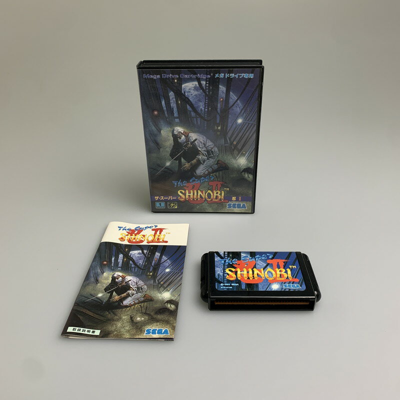 【現状渡し品】 MD ザ・スーパー忍2 セガ アクションゲーム レトロゲーム CERO:記載なし 023-260307-AS-6-min 万代Net店