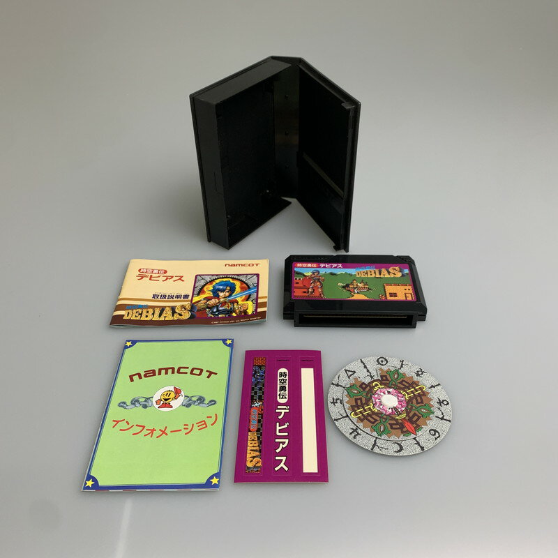 【現状渡し品】 FC 時空勇伝デビアス ナムコ 横スクロールアクション レトロゲーム CERO:記載なし 023-260307-AS-15-min 万代Net店 3