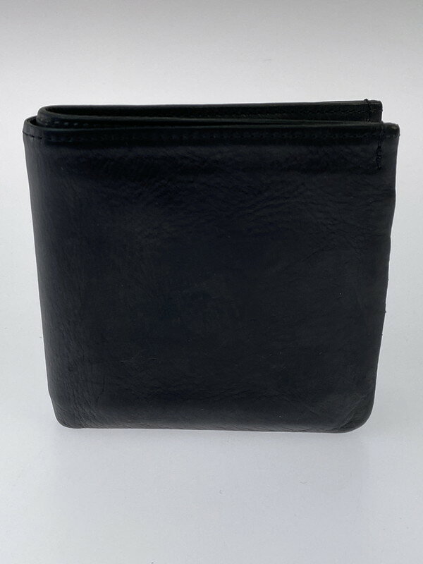Rakuten - 【中古品】【メンズ】 PORTER ポーター LEATHER 二つ折り財布 レザー ウォレット 200-260524-em-51-min カラー：ブラック 万代Net店