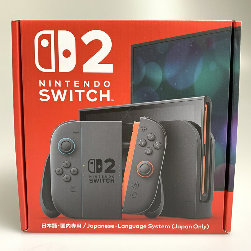 Rakuten - 【中古美品】 Nintendo Switch 2(日本語・国内専用) ニンテンドースイッチ2 ゲーム機本体 035-260618-AS-11-min 万代Net店