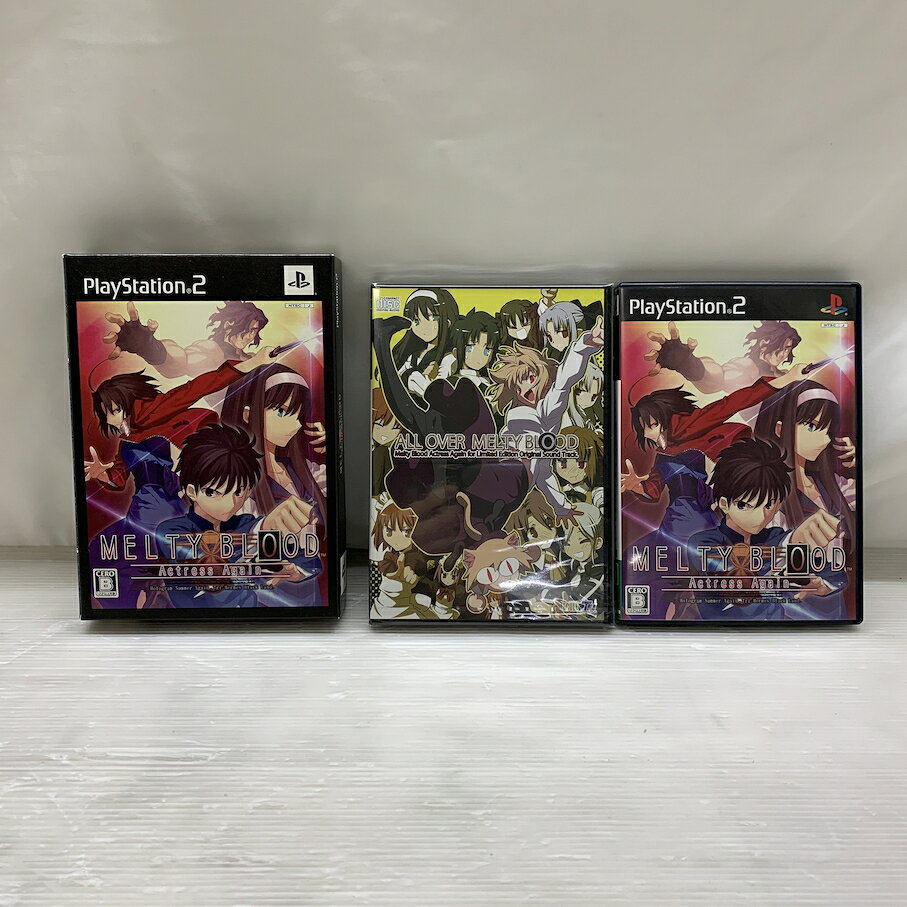 楽天市場】メルティブラッド アクトレスアゲイン ps2 限定版の通販
