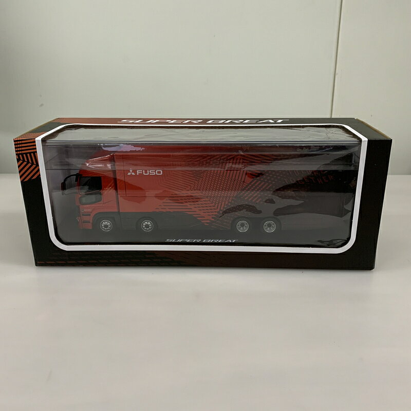 【中古品】 三菱ふそう スーパーグレート ダイキャスト 24年モデル 1 43スケール トラック ミニカー 061-260624-AS-10-min 万代Net店
