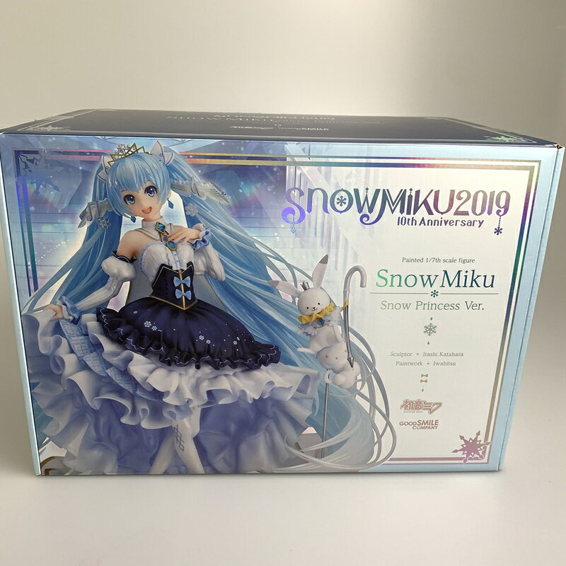 [중고 미품] 굿 스마일 컴퍼니 캐릭터 보컬 시리즈 01 하츠네 미쿠 유키미쿠 Snow Princess Ver. 피규어 053-260731-zi-15-min 만대 Net점