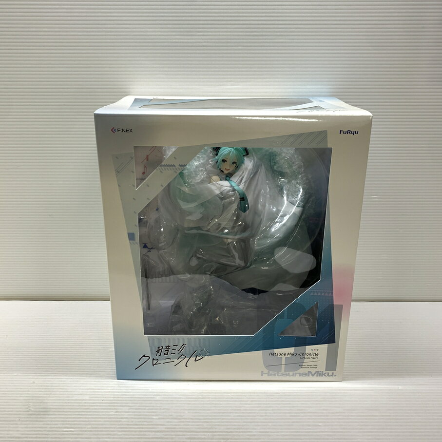 【現状渡し品】 初音ミク・クロニクル 1/7スケールフィギュア F：NEX限定 デザインココ ひのきや 箱あり 053-260828-YT-05-min 万代Net店