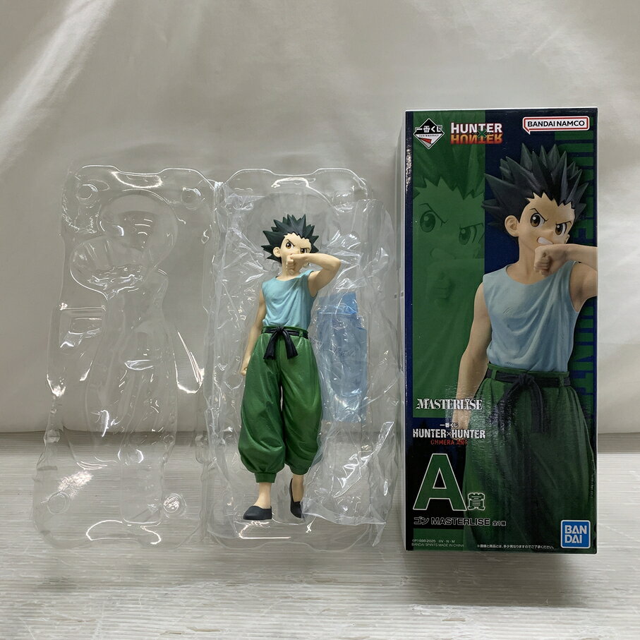 【現状渡し品】 一番くじ HUNTER×HUNTER CHMERA ANT A賞 ゴン MASTERLISE フィギュア バンダイナムコ ハンターハンター 051-260915-em-22-min 万代Net店