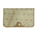 【中古品】【レディース】 Christian Dior クリスチャンディオール ハニカム柄 チェーンショルダーバッグ カバン オールド 180-240119-kk-47-tag カラー:グレージュ 万代Net店