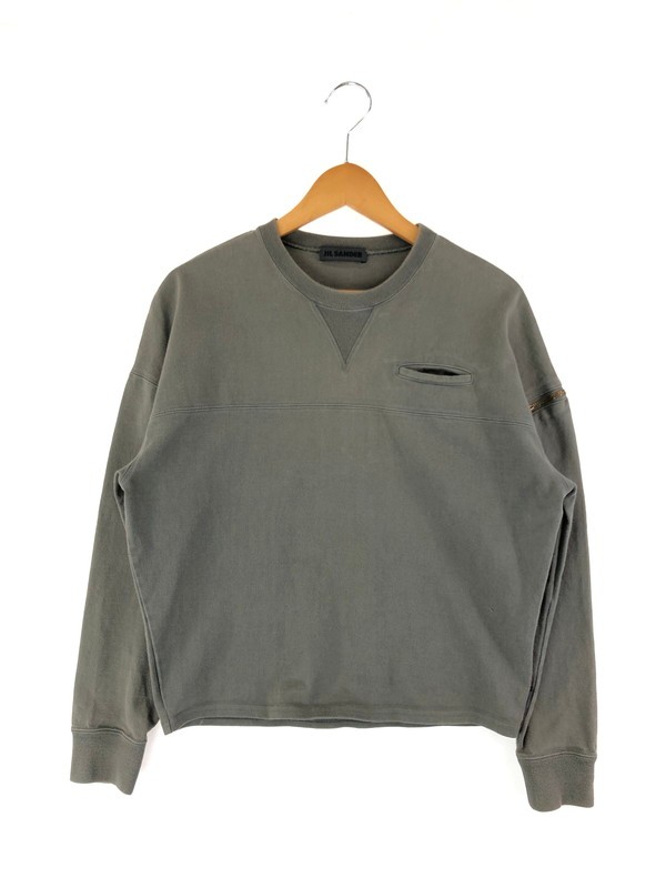 【中古品】【レディース】 JIL SANDAR ジルサンダー MILITARY DESIGN SWEAT JSWH660005 MH781618 ミリ..