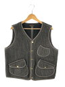 【中古】【メンズ】 BROWN’S BEACH JACKET ブラウンズビーチ ジャケット GREYLOCK VEST グレーロック ベスト トップス 145-240328-kk-4-tag サイズ：40 カラー：ブラウン 万代Net店