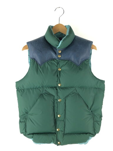 【中古】【メンズ】 ROCKY MOUNTAIN FEATHERBED × WAREHOUSE ロッキーマウンテンフェザーベッド × ウェアハウス 別注 コラボ DOWN VEST ダウンベスト トップス 145-240409-mo-2-tag サイズ:36 カラー:グリーン 万代Net店 【中古】【メンズ】 ROCKY MOUNTAIN FEATHERBED × WAREHOUSE ロッキーマウンテンフェザーベッド × ウェアハウス 別注 コラボ DOWN VEST ダウンベスト トップス 145-240409-mo-2-tag サイズ:36 カラー:グリーン 万代Net店