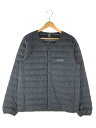 【中古】【メンズ】 mont-bell モンベル SUPERIOR DOWN ROUND NECK JACKET 1101666 スペリオダウン ラウンドネックジャケット アウター ダウンジャケット 144-240419-kk-4-tag サイズ：M カラー：ブラック 万代Net店