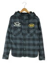 【中古】【メンズ】 VANSON バンソン BUFFALO CHECK L/S HOODED SHIRT バッファローチェック ロングスリーブ フーデッドシャツ...