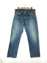 【中古】【メンズ】 EVISU エヴィス LOT.2000 NO.2 DENIM PANTS ナンバーツー デニムパンツ ボトムス カモメ無し 156-240421-kk-15-tag サイズ：33 カラー：インディゴ 万代Net店