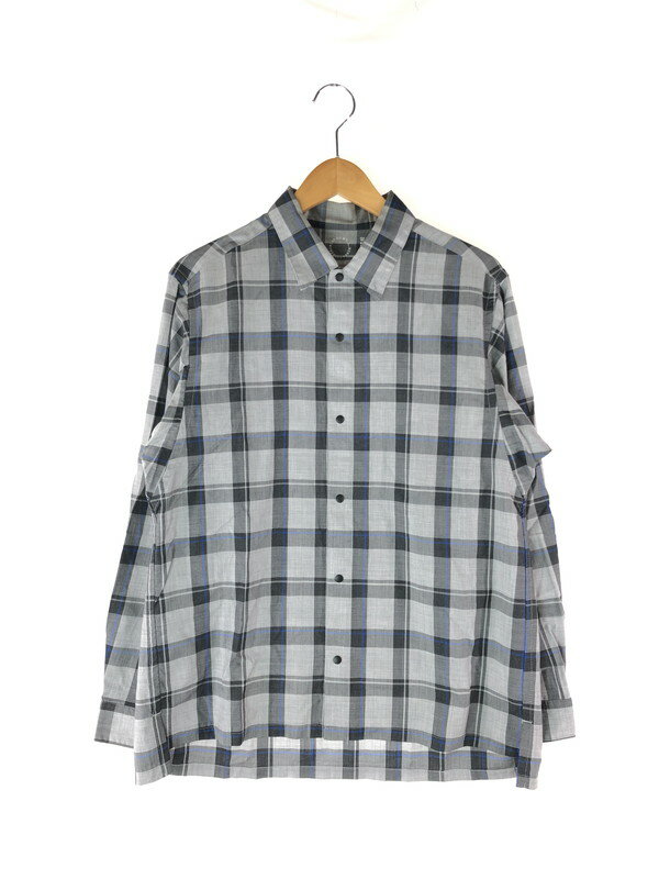 yÁzyYz yamatomichi U.L.HIKE&BACKPACKING RƓ MERINO SHIRT mVc  gbvX 144-240429-kk-19-tag TCYFM J[FGREY CHECK NetX