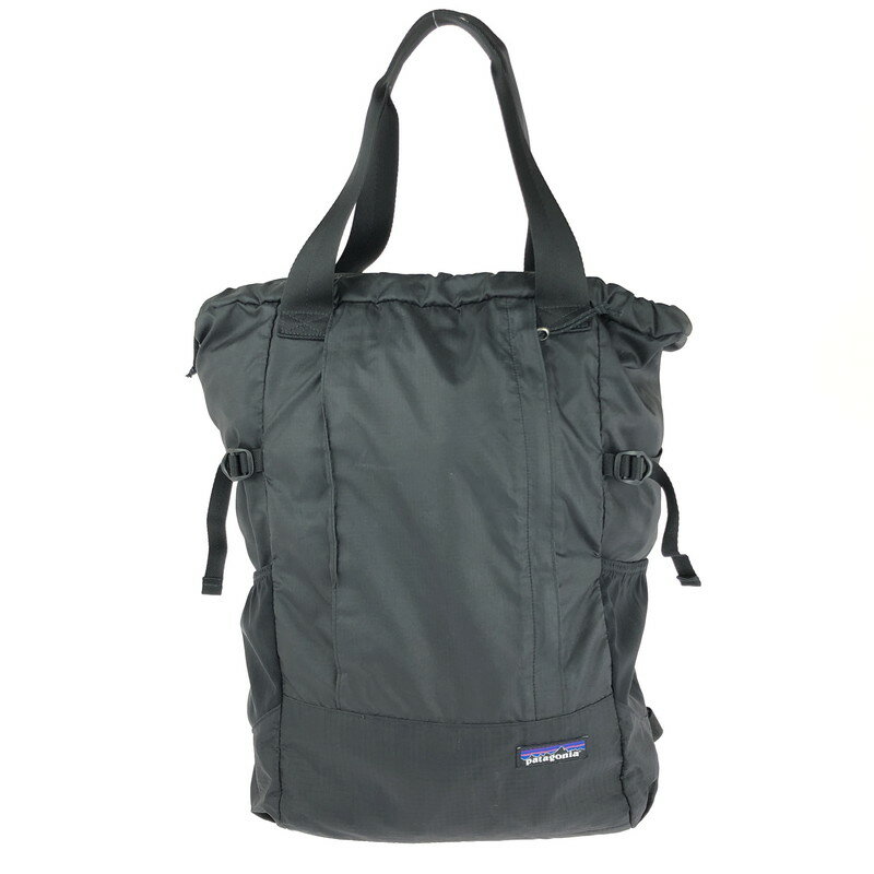 【中古】【メンズ】 patagonia パタゴニア 17AW LIGHTWEIGHT TRAVEL TOTE PACK 48808FA17 ライトウエイト トラベルトートパック カバン バックパック リュック 188-240504-kk-14-tag カラー：ブラック 万代Net店