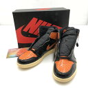 楽天スーパーSALE 20%OFF~【中古美品】【メンズ】 NIKE ナイキ AIR JORDAN 1 HIGH SHATTERED BACKBOARD 3.0 555088-028 エアジョーダン 1 レトロ ハイ OG シャッタードバックボード 3.0 スニーカー 160-240807-hi-3-tag サイズ:27cm US 9 BLACK/STARFISH-PALE 万代Net店