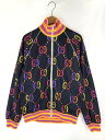 【中古】【メンズ】 GUCCI グッチ JUMBO GG TECHNICAL JERSEY 701623 ジャンボGG テクニカルジャージー ジップジャケット ...