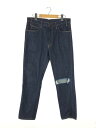 万代Net店で買える「【中古品】【メンズ】 UNUSED アンユーズド ONEWASH DENIM PANTS UW0365 ワンウォッシュ デニムパンツ ボトムス 140-241002-mo-09-tag サイズ:2 カラー:インディゴ 万代Net店」の画像です。価格は1,650円になります。