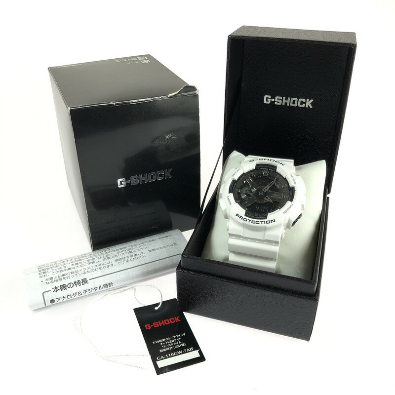 【中古品】【メンズ】 CASIO カシオ G-SHOCK ジーショック GA-110GW-7AJF 