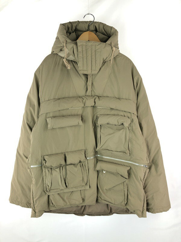 【中古品】【メンズ】 BOWWOW バウワウ SEPARATE PO DOWN HOODIE BW1902-SPDH セパレート プルオーバーダウンフーディー アウター 142-241124-hi-03-tag サイズ:L カラー:ベージュ 万代Net店