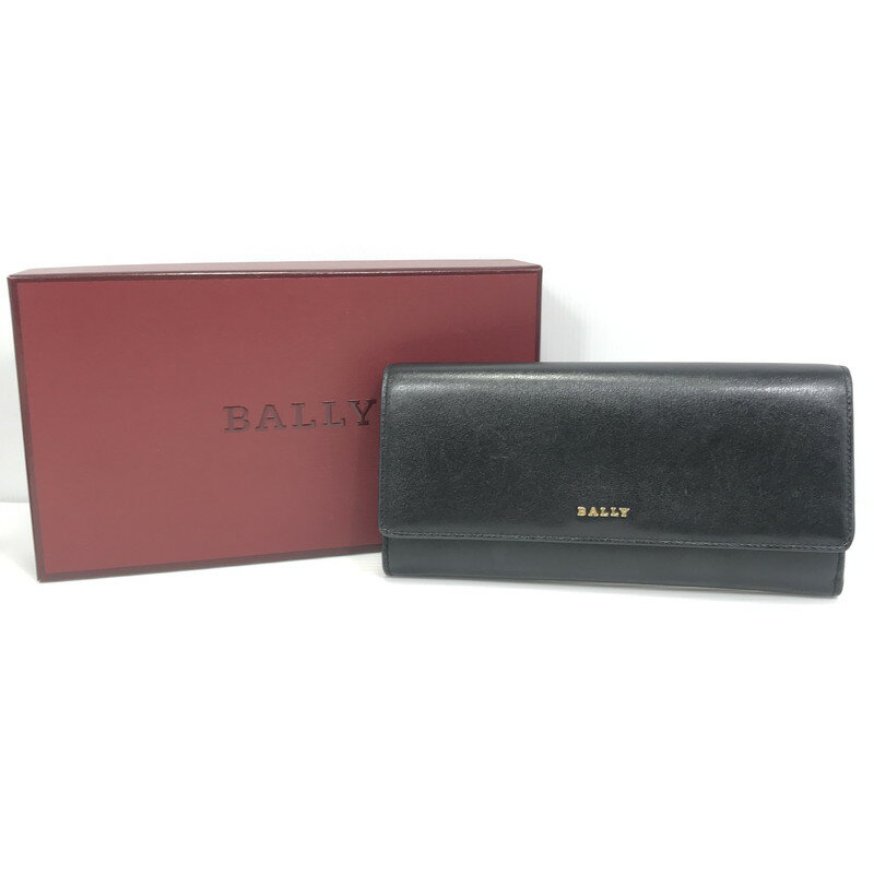 【中古品】【メンズ】 BALLY バリー LINNEY W.PP リニー 長財布 ロングウォレット 181-241202-hi-08-tag カラー：ブラック 万代Net店