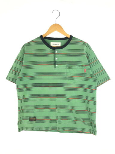 【中古品】【メンズ】 TIGHTBOOTH タイトブース BORDER HENLY NECK S/S POLO TEE ボーダーヘンリーネック ショートスリーブ ポロTシャツ 半袖 トップス 142-250131-mo-04-tag サイズ:M カラー:グリーン 万代Net店 【中古品】【メンズ】 TIGHTBOOTH タイトブース BORDER HENLY NECK S/S POLO TEE ボーダーヘンリーネック ショートスリーブ ポロTシャツ 半袖 トップス 142-250131-mo-04-tag サイズ:M カラー:グリーン 万代Net店