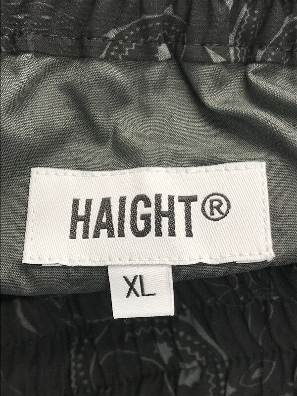 楽天スーパーSALE 20%OFF~【中古美品】【メンズ】 HAIGHT ヘイト × YARZ ヤーズ コラボ PAISLEY SHORTS HTYZ-245001 ペイズリー ショーツ 総柄 ハーフパンツ ショートパンツ 153-250202-hi-17-tag サイズ：XL カラー：ブラック 万代Net店