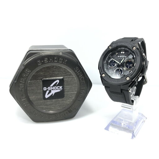 【中古品】【メンズ】 CASIO カシオ G-SHOCK G-STEEL GST-W100G-1BJF ジーショック ジースチール タフソーラー 腕時計 196-250311-yk-13-tag カラー:ブラック 万代Net店 【中古品】【メンズ】 CASIO カシオ G-SHOCK G-STEEL GST-W100G-1BJF ジーショック ジースチール タフソーラー 腕時計 196-250311-yk-13-tag カラー:ブラック 万代Net店