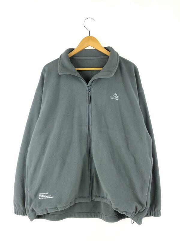 【中古品】【メンズ】 FRESHSERVICE フレッシュサービス FLEECE TRACKSUIT FSR243-90134 フリース トラックスーツ ジップパーカー トップス 140-250314-yk-09-tag サイズ:M カラー:グレー 万代Net店