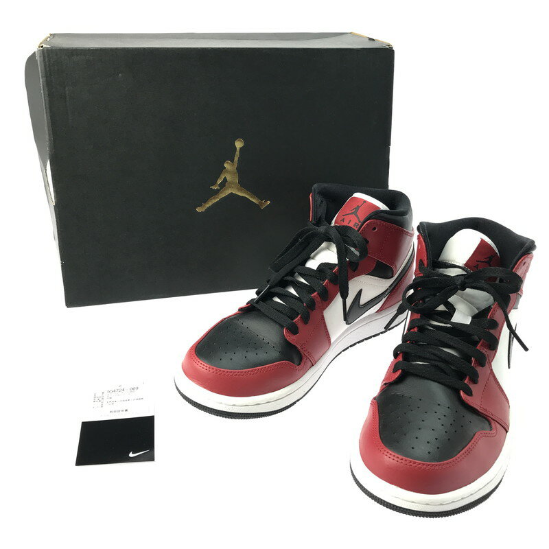 楽天市場】air jordan 1 mid chicago blackの通販