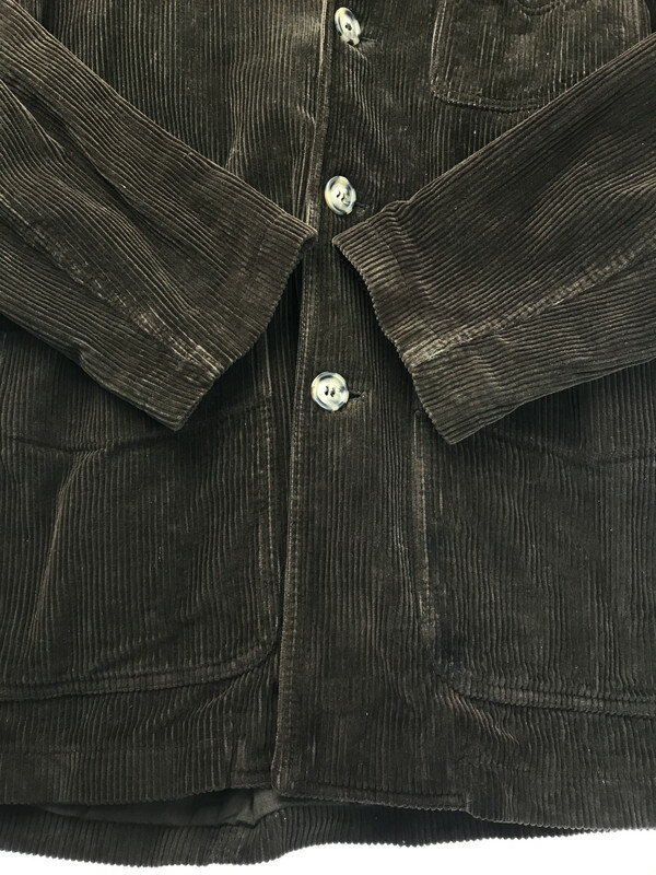 【中古品】【メンズ】 EURO VINTAGE ユーロヴィンテージ CORDUROY JACKET コーデュロイジャケット ライトアウター 146-250320-hi-18-tag サイズ：M カラー：ブラウン 万代Net店