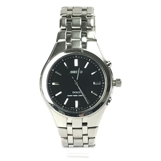 【中古品】【メンズ】 SEIKO セイコー DOLCE 5B21-0AC0 ドルチェ クォーツ 電波腕時計 腕時計 197-250323-hi-03-tag カラー:シルバー 万代Net店 【中古品】【メンズ】 SEIKO セイコー DOLCE 5B21-0AC0 ドルチェ クォーツ 電波腕時計 腕時計 197-250323-hi-03-tag カラー:シルバー 万代Net店