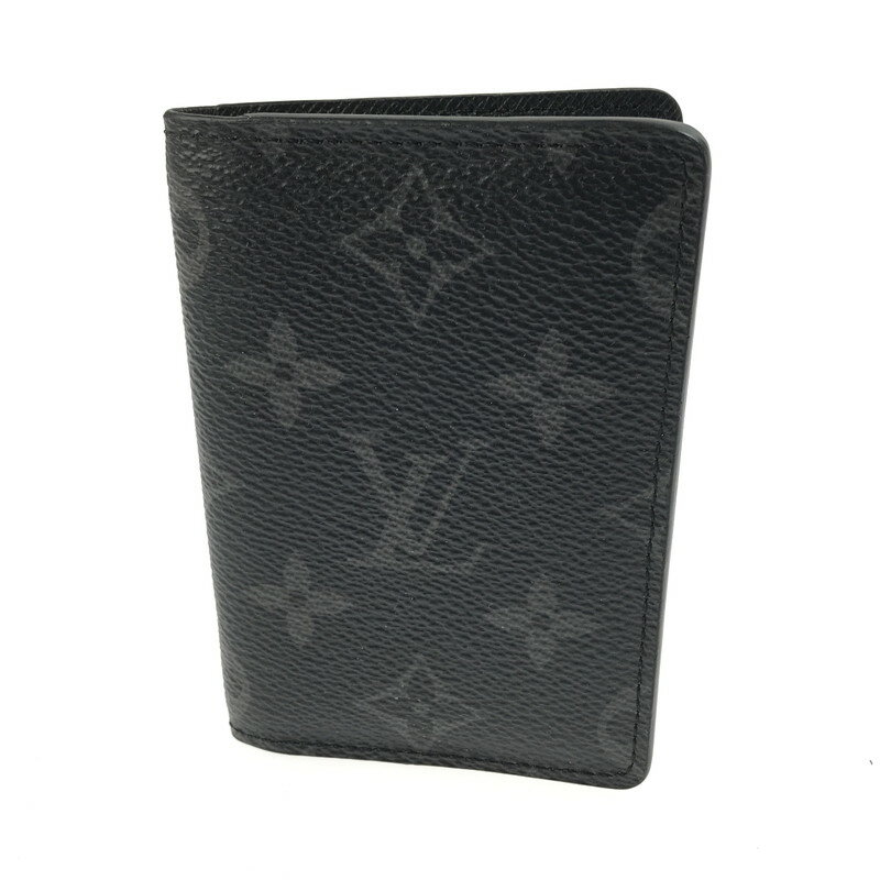 【中古品】【メンズ】 LOUIS VUITTON ルイ・ヴィトン モノグラム エクリプス オーガナイザー ドゥ ポッシュ M61696 カードケース 名刺入れ 財布 179-250425-yy-19-tag カラー：ブラック 万代Net店