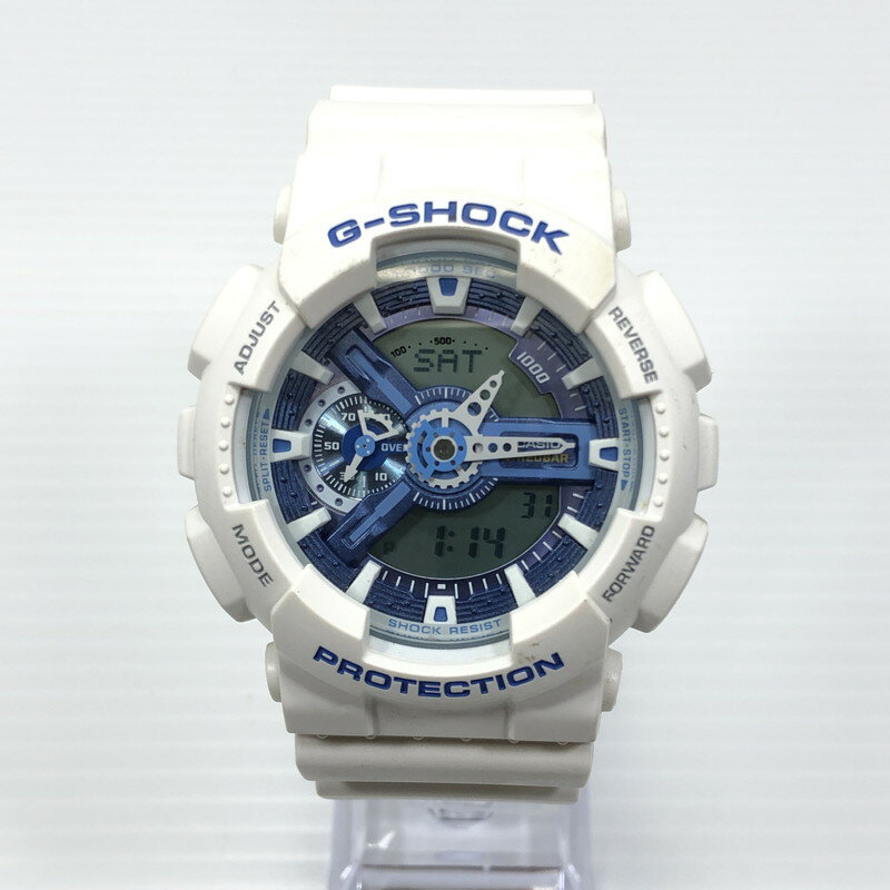 【中古品】【メンズ】 G-SHOCK ジーショック ANALOG DIGITAL GA-110WB-