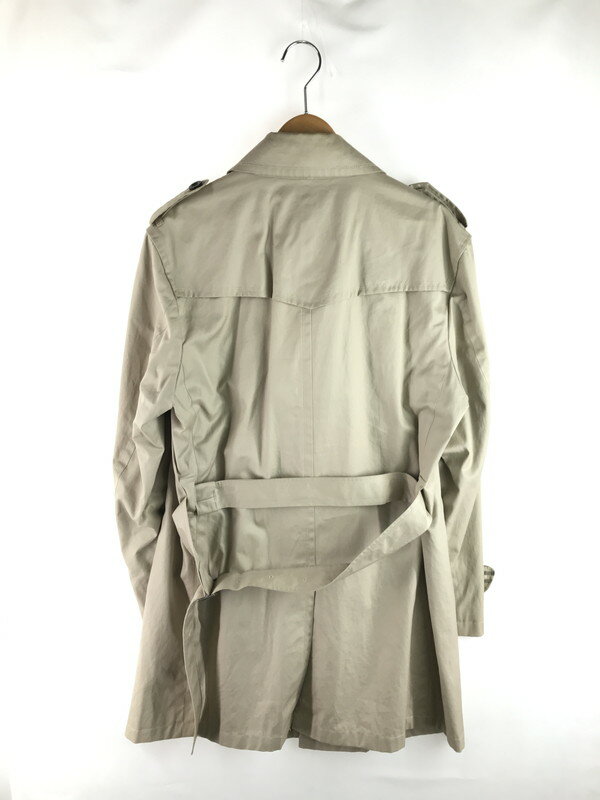 【中古品】【メンズ】 BURBERRY BLACK LABEL バーバリーブラックレーベル TRENCH COAT BMA08-201-43 トレンチコート アウター 141-250626-ki-05-tag サイズ：L カラー：ベージュ 万代Net店