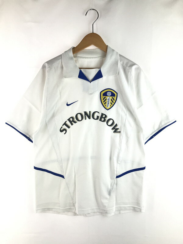 楽天万代Net店【中古品】【メンズ】 LEEDS UNITED リーズ ユナイテッド STRONGBOW GAME SHIRT ストロングボウ ゲームシャツ 半袖シャツ 146-250701-na-08-tag サイズ：サイズ不明 下記参照 カラー：ホワイト 万代Net店