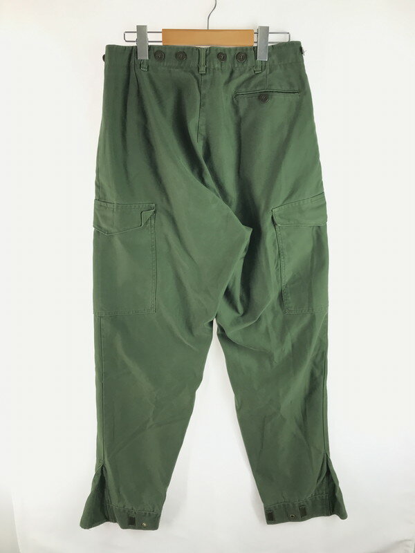 【中古品】【メンズ】 SWEDISH MILITARY スウェーデン軍 M-59 MILITARY CARGO PANTS ミリタリー カーゴパンツ ボトムス 157-250701-na-12-tag サイズ：サイズ不明 下記参照 カラー：グリーン 万代Net店