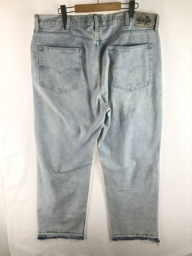 【現状渡し品】【メンズ】 Levi's リーバイス SILVER TAB シルバータブ LOOSE DENIM PANTS PC9-A3421-0002 ルーズ デニムパンツ ボトムス 158-250701-na-16-tag サイズ:38 カラー:ライトインディゴ 万代Net店