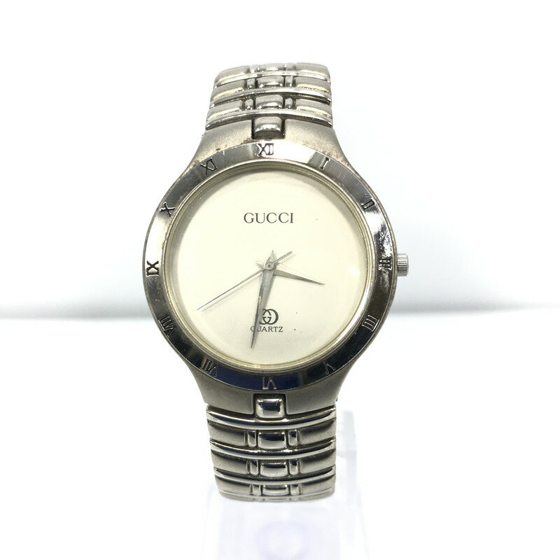 【中古品】【メンズ】 GUCCI グッチ WRISTWATCH 3300 リストウォッチ アナログ クォーツ 腕時計 198-250704-yy-25-tag カラー：シルバー 万代Net店