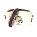 【中古品】【レディース】 COACH コーチ STAR WARS スターウォーズ PEBBLE LEATHER COATED CANVAS BAG F88008...