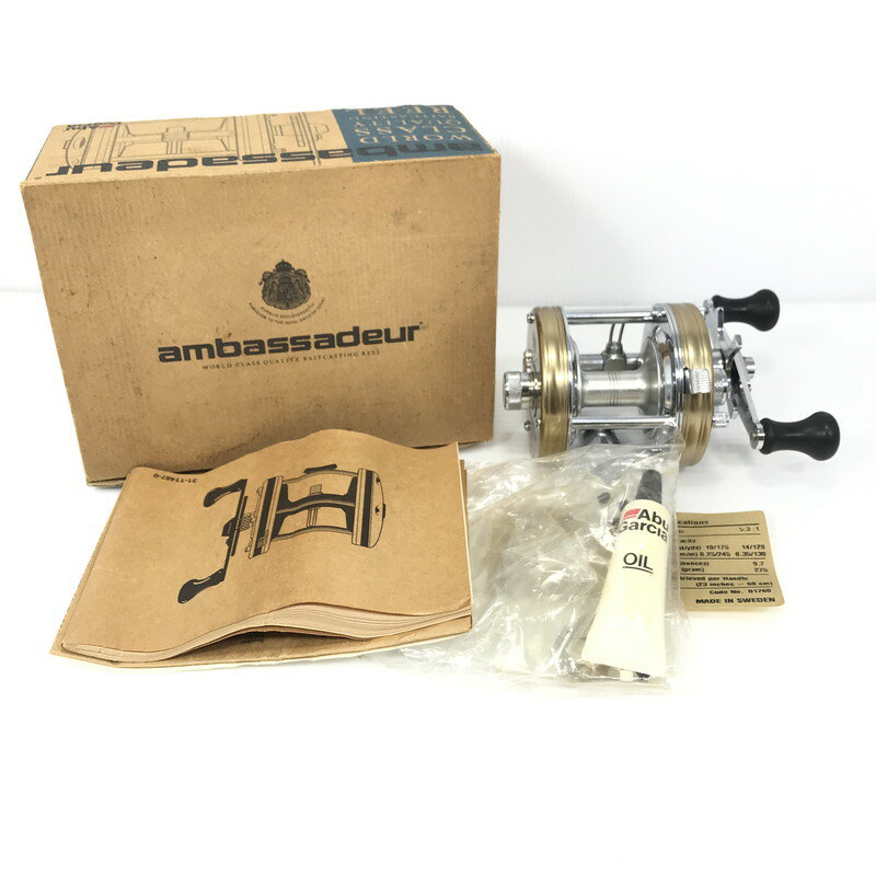 【新品未使用】Abu Garcia Ambassadeur5500C箱付属品付き 新品未使用】Abu Garcia Ambassadeur5500C箱付属品付き 2025年