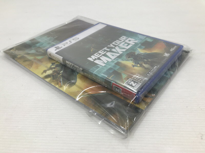 【中古美品】 【未開封】PlayStation5 PS5 プレイステーション5 プレステ5 ソフト Meet Your Maker ミートユアメーカー [CERO区分_Z / 18歳以上対象] 026-250822-hi-08-tag 万代Net店