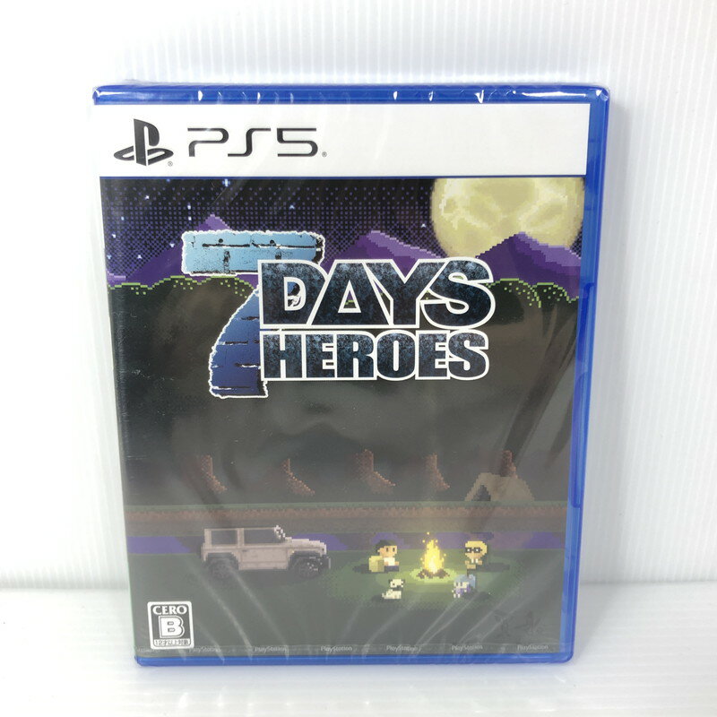 【中古美品】 【未開封】PlayStation5 PS5 プレイステーション5 プレステ5 ソフト 7Days Heroes [CERO区分_B / 12歳以上...