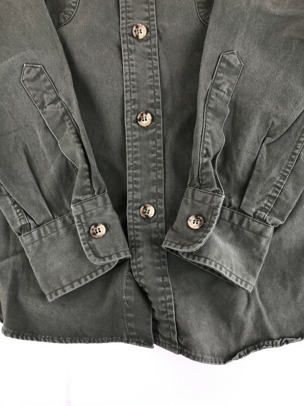 【中古品】【メンズ】 Abercrombie&Fitch アバークロンビーアンドフィッチ ABERCROMBIE&FITCH アバクロンビー＆フィッチ 80's SAFARI SHIRT 80年代 サファリシャツ トップス 146-250914-rt-03-tag サイズ：不明 カラー：グリーン系 万代Net店