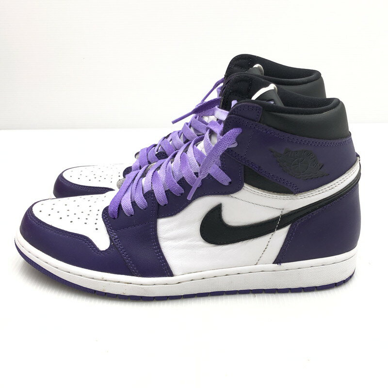 【中古品】【メンズ】 NIKE ナイキ AIR JORDAN HIGH OG 555088-500 エアジョーダン1 レトロ ハイ OG スニーカー 靴 160-250925-rt-15-tag サイズ：28.5cm US 10.5 カラー：COURT PURPLE/BLACK-WHITE 万代Net店