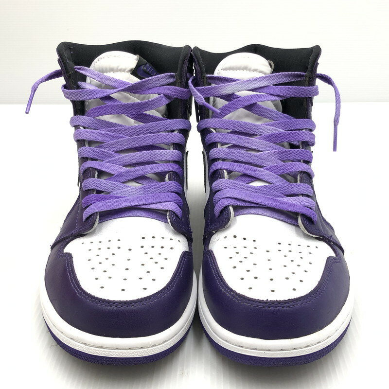 【中古品】【メンズ】 NIKE ナイキ AIR JORDAN HIGH OG 555088-500 エアジョーダン1 レトロ ハイ OG スニーカー 靴 160-250925-rt-15-tag サイズ：28.5cm US 10.5 カラー：COURT PURPLE/BLACK-WHITE 万代Net店